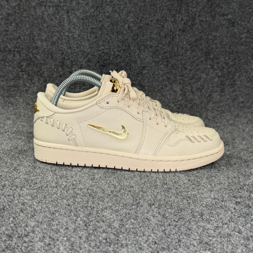 Jordan 1 Low Shoes Women's‎ 8.5 Method of Make Legend Light Brown Retro Athletic